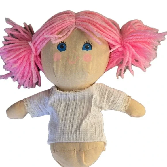 RARE VTG DEBBIE‎ DRESSER TOP DOLL Dimples 1973 Milton Bradley Amsco Ind No. 1101
