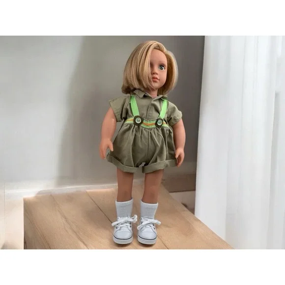 Hunter Green Overalls For 18