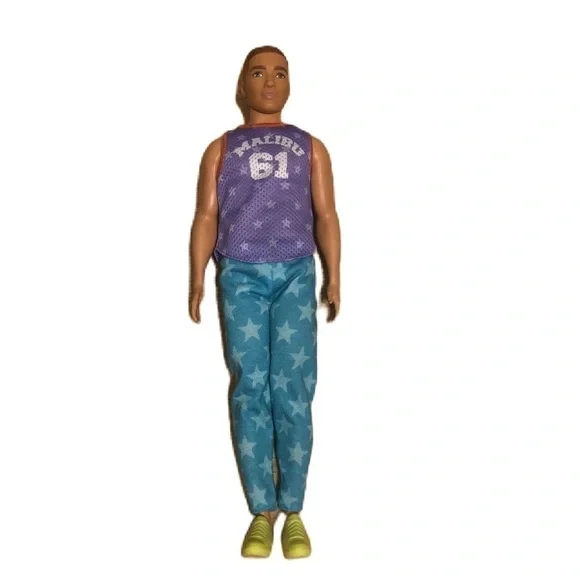 Barbie Ken Fashionistas #165 Sculpted Cali Cool W/ Outfit Shoes Doll