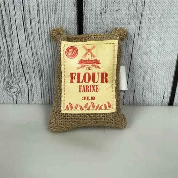 Baking Bakery Flour Farine Sack for Our Generation Doll Battat Replacement