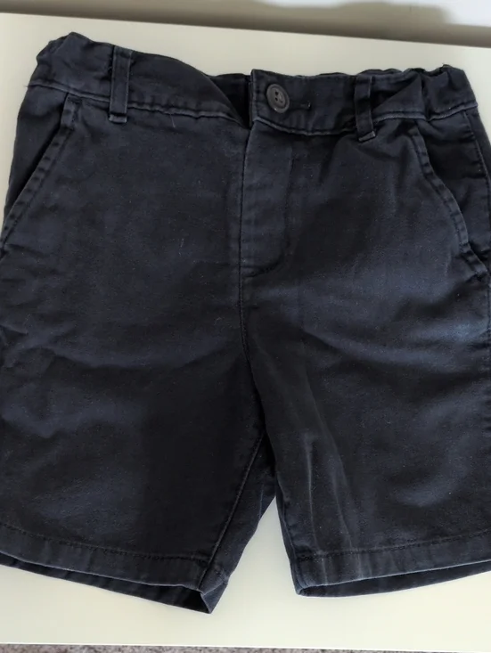 The Children's Place Dark Navy Flat-Front Shorts