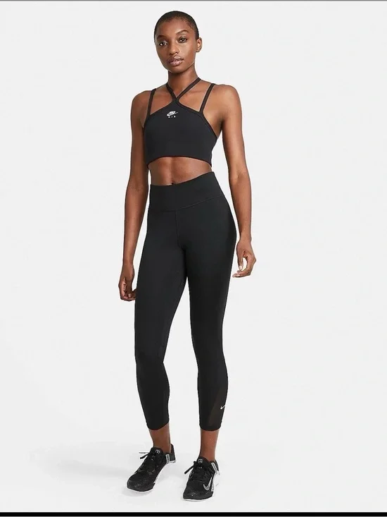 Nike One High-Waisted 7/8 Women's Leggings Black SKU  DV9020-010 Size XS NWT