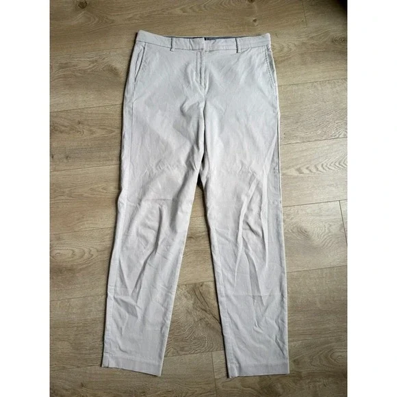 EUC Womens J Jill wearever‎ collection refined woven trousers stretch pants 10T