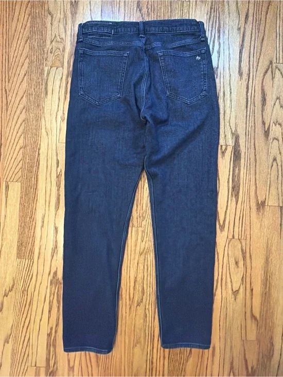 Rag & Bone New York Mens Fit 2 Slim Fit Jeans 33 x 32 Dark Rinse Wash 5 Pocket