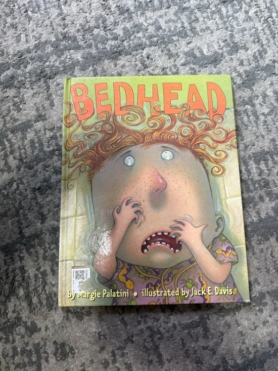 Scholastic Bedhead Children’s Picture Book - Green and Orange Cover