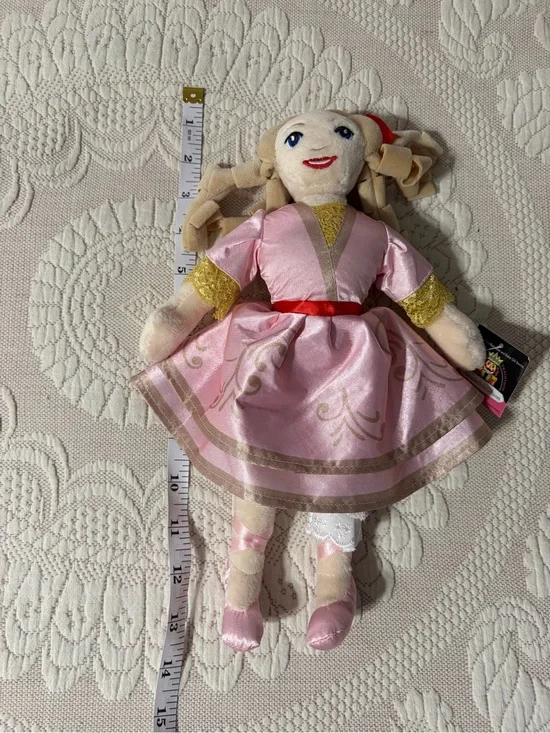 NWT Nutcracker Clara plush doll perfect gift iconic holiday quiet luxury