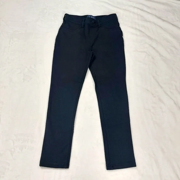 THE CHILDREN'S PLACE GIRLS BLACK PULL ON PANTS SIZE 6X/7