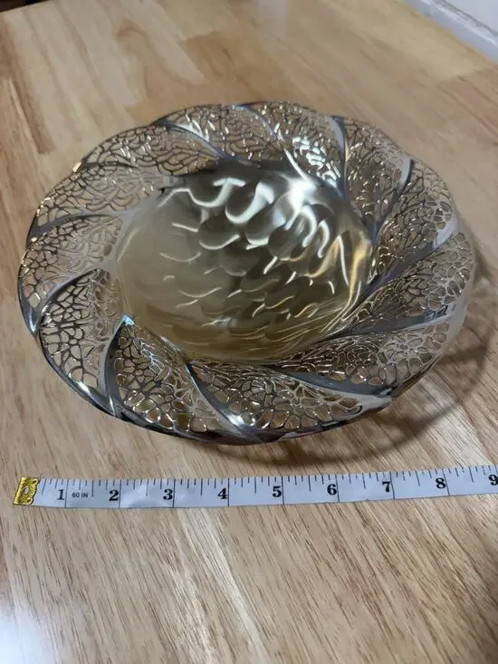 Vintage Quist Versilbert Silverplated Pierced Serving Bowl West Germany 8.5