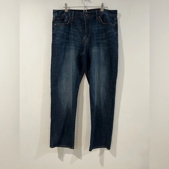 lucky brand Dark blue denim pants, size 38x32 straight cut pants