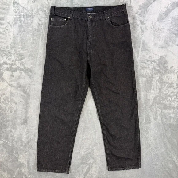 Vintage New Dockers Gentlemen's Fit‎ Jeans Men's Size 38x29 Black Denim Pants