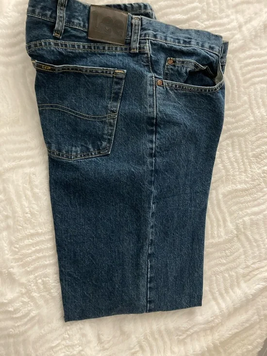 Lee Straight Leg Men's Jeans in Dark Indigo