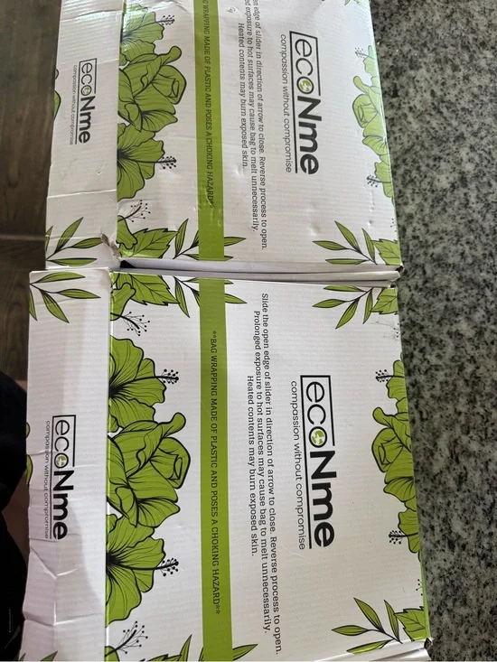 EcoNme Floral White & Green Box Set