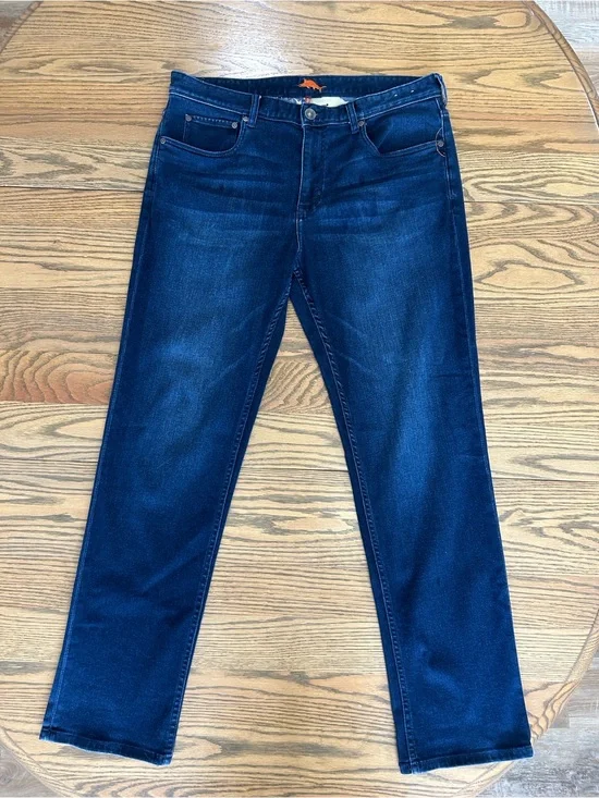 Men's Tommy Bahama Dark Blue Jeans, 36x32, EUC