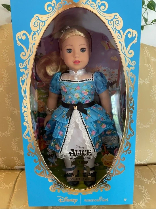 American Girl X Disney Alice in Wonderland collector doll