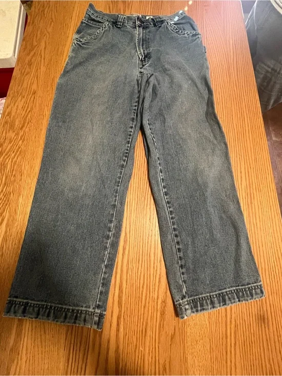 Vintage Old Navy Carpenter Jeans 32x32 Blue Painter's Straight Baggy Y2K 1990s