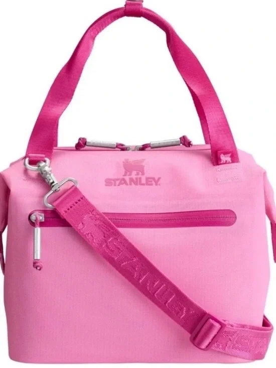 Stanley All Day Julienne Mini Cooler Pink Crossbody Lunch Bag