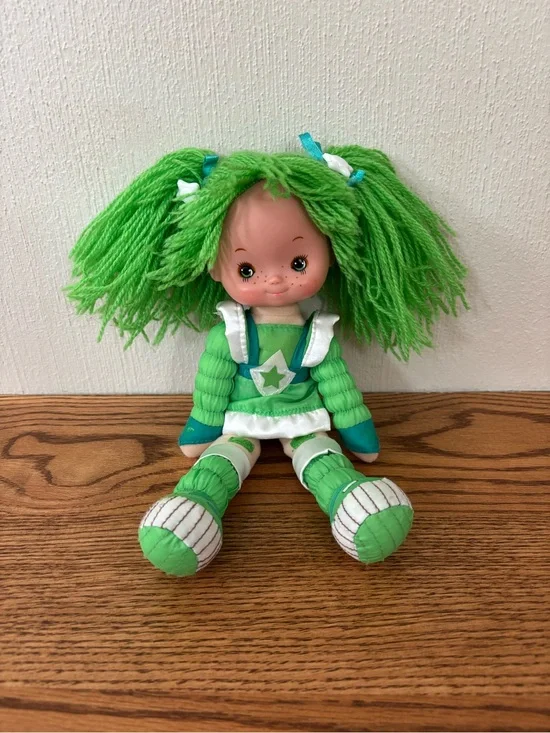 Vintage Hallmark Rainbow Brite Patty O'Green Posable 11