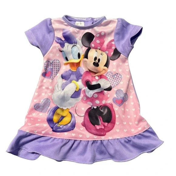 American Girl Doll Minnie Mouse Daisy Duck Nightgown Pajamas Baby Doll Sleepwear