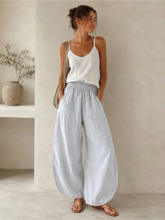 Nomad the label French Linen Pants