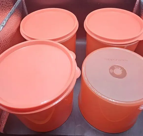 Tupperware 20 oz. Mini Canisters Sets of 4 NEW
