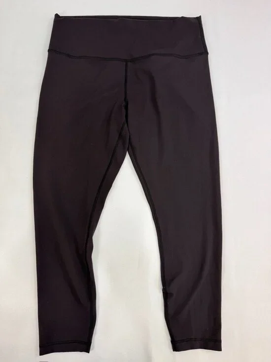 Lululemon‎ High Rise 7/8 Leggings Black Size 6