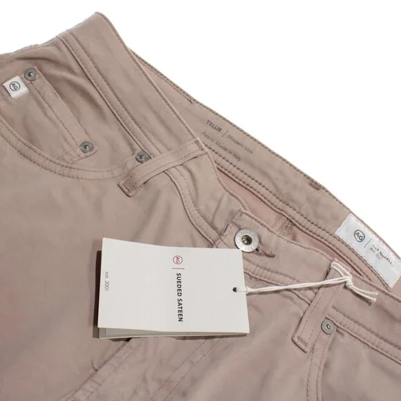 AG Adriano Goldschmied NWT Jeans Size 32 US Tellis Modern Slim in Beige