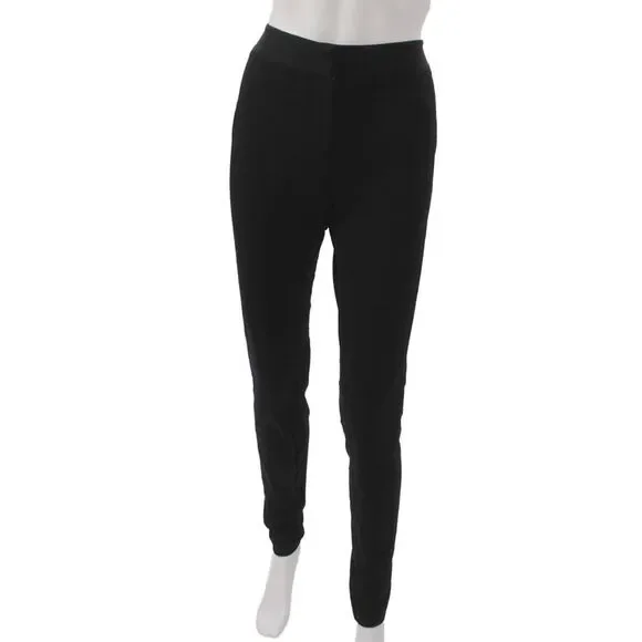 Diane Von Furstenberg Women Dress Pants Black Size 10