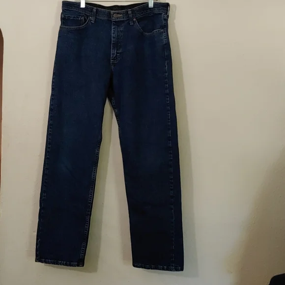 Wrangler Authentics Men's 34W Straight Legged Jeans