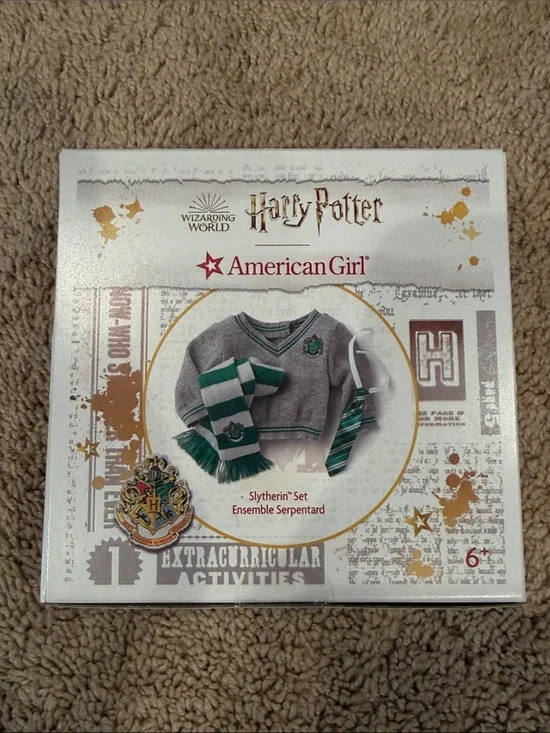 New! American Girl Slytherin Set
