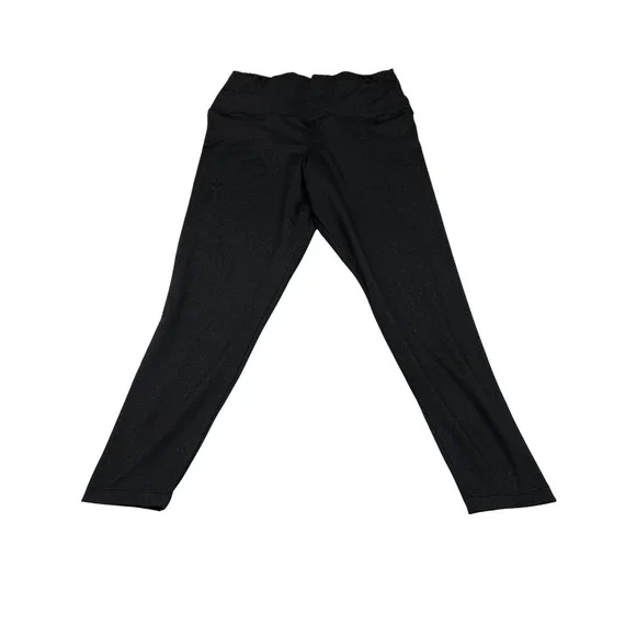 Felina Women Leggings XL Black High Waisted Yoga Active‎ Pants