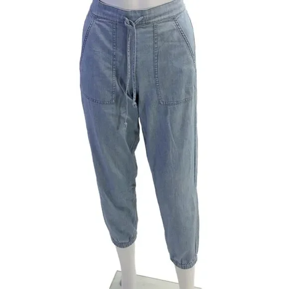 J Crew Merchantile Womens Jogger Pants Blue Size XS