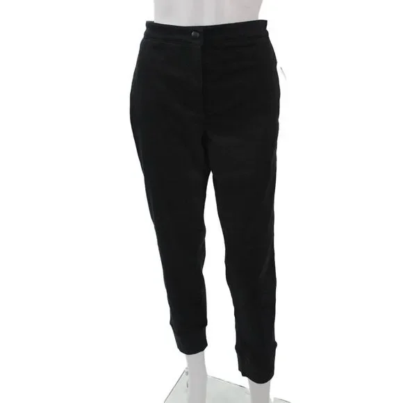 Spanx by Sara Blakely Women Ankle Cropped Pants Black Size 29