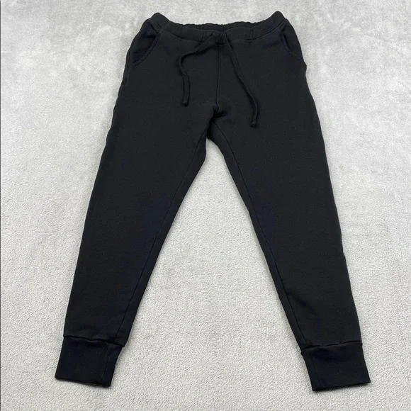 NEW Frank & Eileen XS‎ 100% Cotton Tee Lab Black Jogger Sweatpants 117409