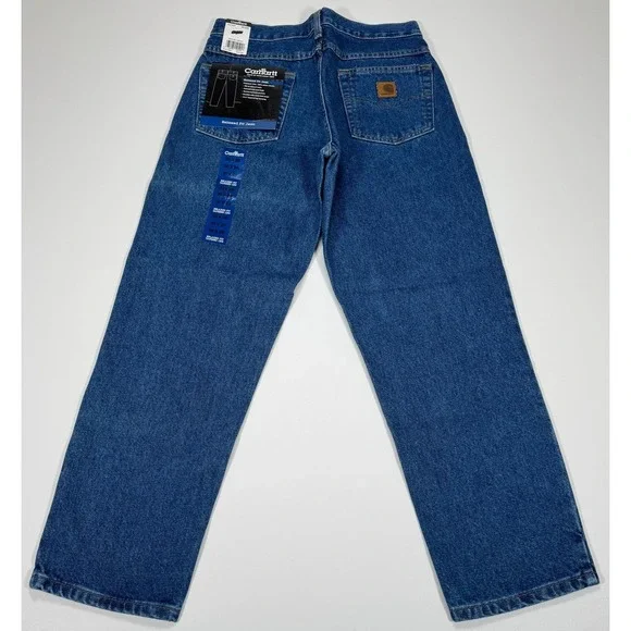 Carhartt B17 DST Jeans Mens 30x28 NWT Vintage Relaxed Fit Denim Made Mexico
