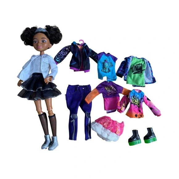 That girl Lay‎ Lay singing barbie doll and clothing bundle