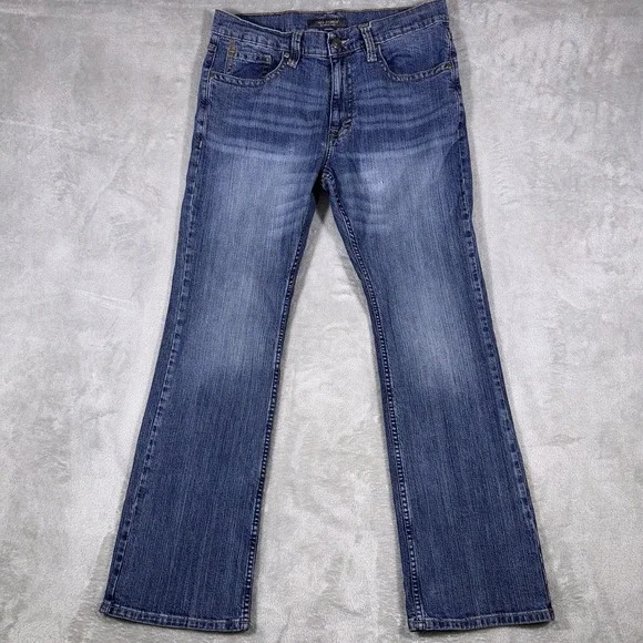 Cody James Relaxed Bootcut DUKE Jeans Men's 34x32 MedWash  Western Stretch