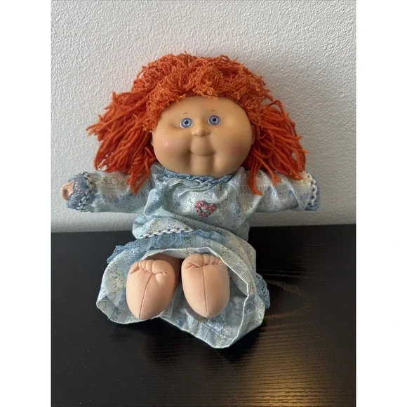 Vintage‎ 1983  Cabbage Patch Kids Doll Red Hair Green Eyes Xavier Roberts