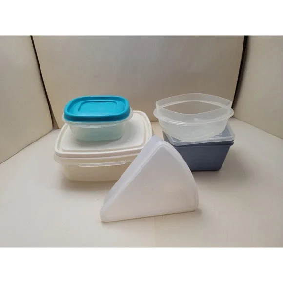 VNT Lot Food Storage Rubbermaid EasyFind Servin'Saver #2 Square Ekco Storemates