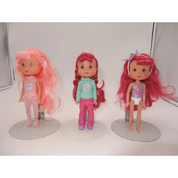 Strawberry Shortcake Playmates Candy Pops Doll Lot Crepes‎ Suzette Winterbe 2006