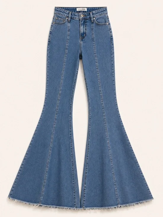 Wild Fable High Rise Extreme Flare Jeans Size 0