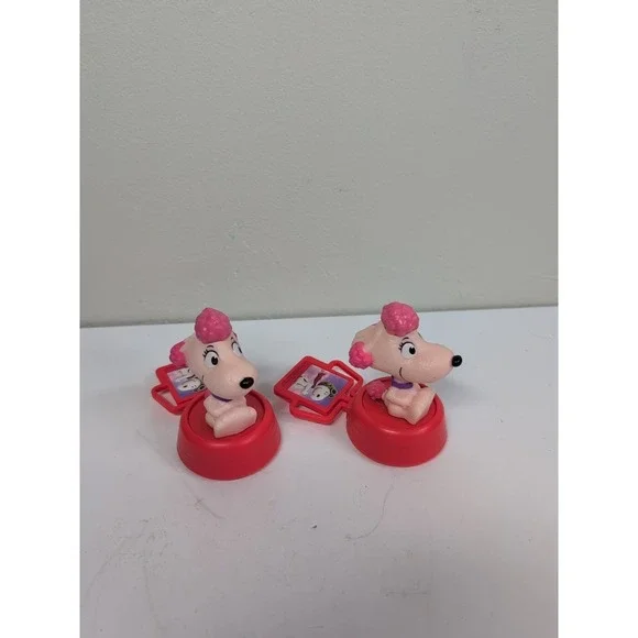 2 McDonalds Happy‎ Meal Fifi Toy Used 2015
