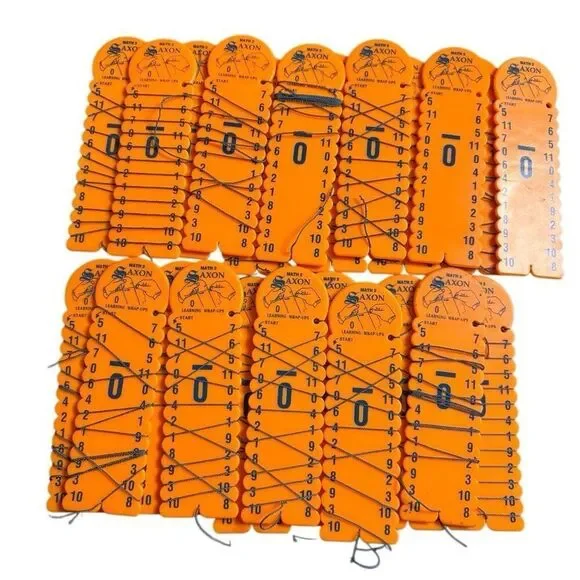 Axon Math 2 Subtraction Learning Wrap-Ups Number 0 Lot Of 23