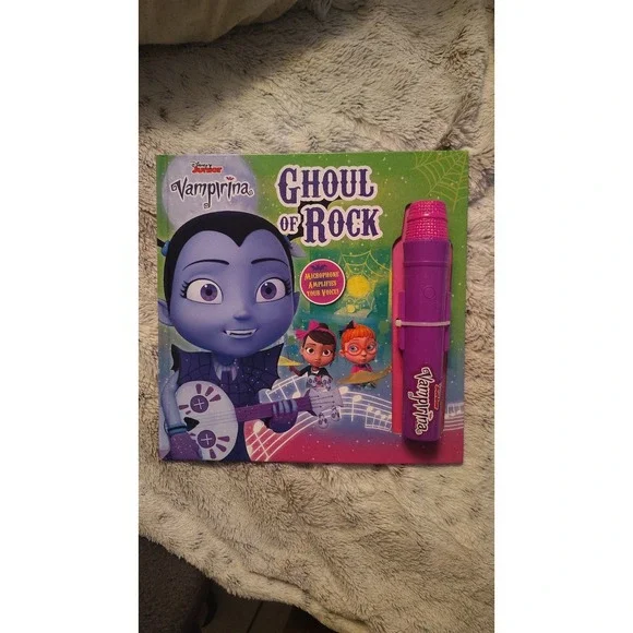 DISNEY VAMPIRINA GHOUL OF ROCK MICROPHONE AMPLIES VOICE