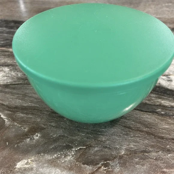 Tupperware Hanging Little Dippers Oval Container 4626A-5 Vintage Green‎ BxPP