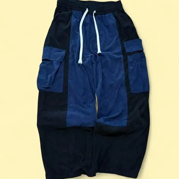 Boohoo man two tone baggy