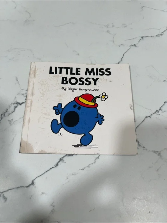Little Miss Bossy Blue Kids Picture Book by Roger Hargreaves