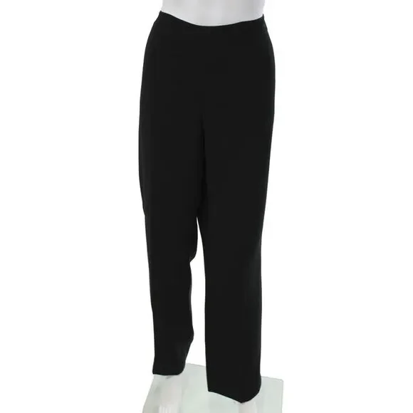 Lafayette 148 New York Women Dress Pants Black Size 14