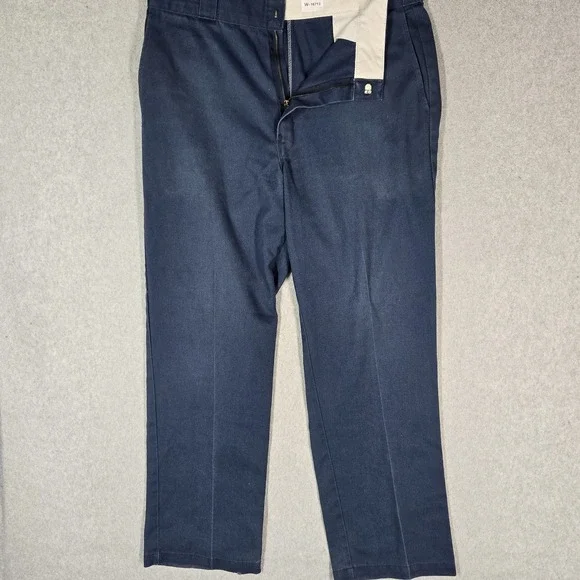 Dickies Men Pants 36X32 Navy Blue 874 Twill Workwear 31