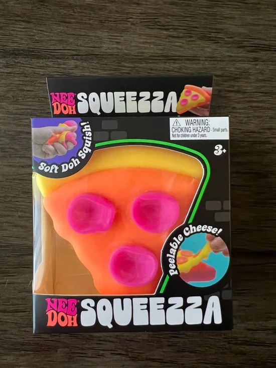AUTHENTIC Schylling NeeDoh -SQUEEZZA (yellow crust)