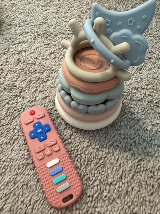 Stacking Ring Toy and remote